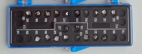 Dental MIM-Technologie Metall Brackets,U/L 5-5 mit Haken 345, CE/FDA