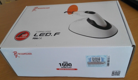 (Promotion!)Woodpecker LED F plus, aktualisierte Version!3s Aushärtung,bis 1800mW/cm,385-515nm Breitspektrum,CE/FDA