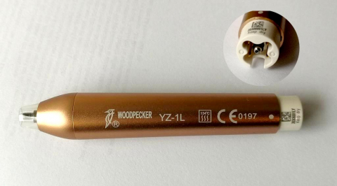 Handstück YZ-1L für die parodontale Ultraschallbehandlung PT3 / PT5, WOODPECKER ORIGINAL mit LED , CE / FDA