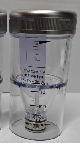 Woodpecker original subgingival Pulverbehälter, “ERYTHRITOL/GLYCINE”