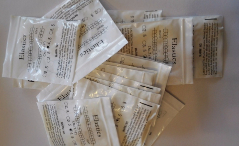 2 PACK 3.5OZ Dental kieferorthopädischer Latex Elastiken latex elastics ,1/8 , 3/16 ,1/4,5/16,3/8nach Wahl,CE/FDA