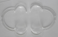 2XC-Form dental cheek retractor,Lippe Retractor,Mundöffner,mouth opener,transparent M