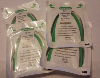 20 stk Niti super elastische Bögen, runde- eiförmige Form U/L, CE/FDA(Wählen Sie die Größen)