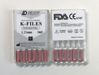 rostfreier Stahl K Feilen, L=21mm, wählenbar Größe , 6#-40#,Wurzelkanal 2pack , CE