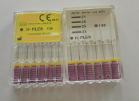 stainless steel H Files, L=31mm, wählenbar Model, Edelstahl Wurzelkanal 2 Pack ,CE