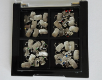 40st Dental molar Bondable Single Tubes,convertible,konvertibel,ROTH022 1st,CE/FDA