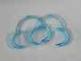 2XC-Form dental cheek retractor,Lippe Retractor,Mundöffner,mouth opener,blau S