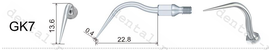 5stk Spitze Tipp GK1/ GK2/ GK3/ GK4/ GK5/ GK6/ GK7, KAVO* air scaler,Soniflex* 2003 kompatibel,CE/FDA