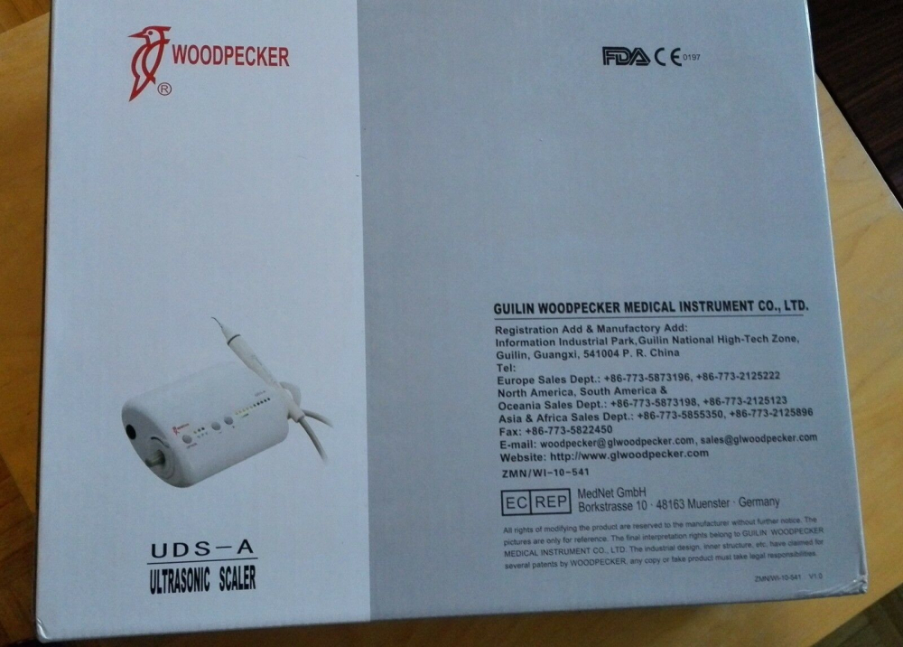 UDS-A, Ultraschall-Scaler woodpecker original Dental ultrasonic scaler,CE/FDA