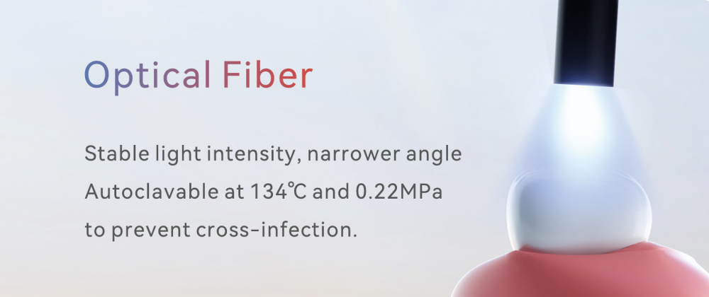 Neu!woodpecker lichthärtungslampe LED F PRO, 380–515 nm, 3000 mW/cm², 1 s Aushärtung, 6 Modi, Built-in Licht Messer,CE/FDA
