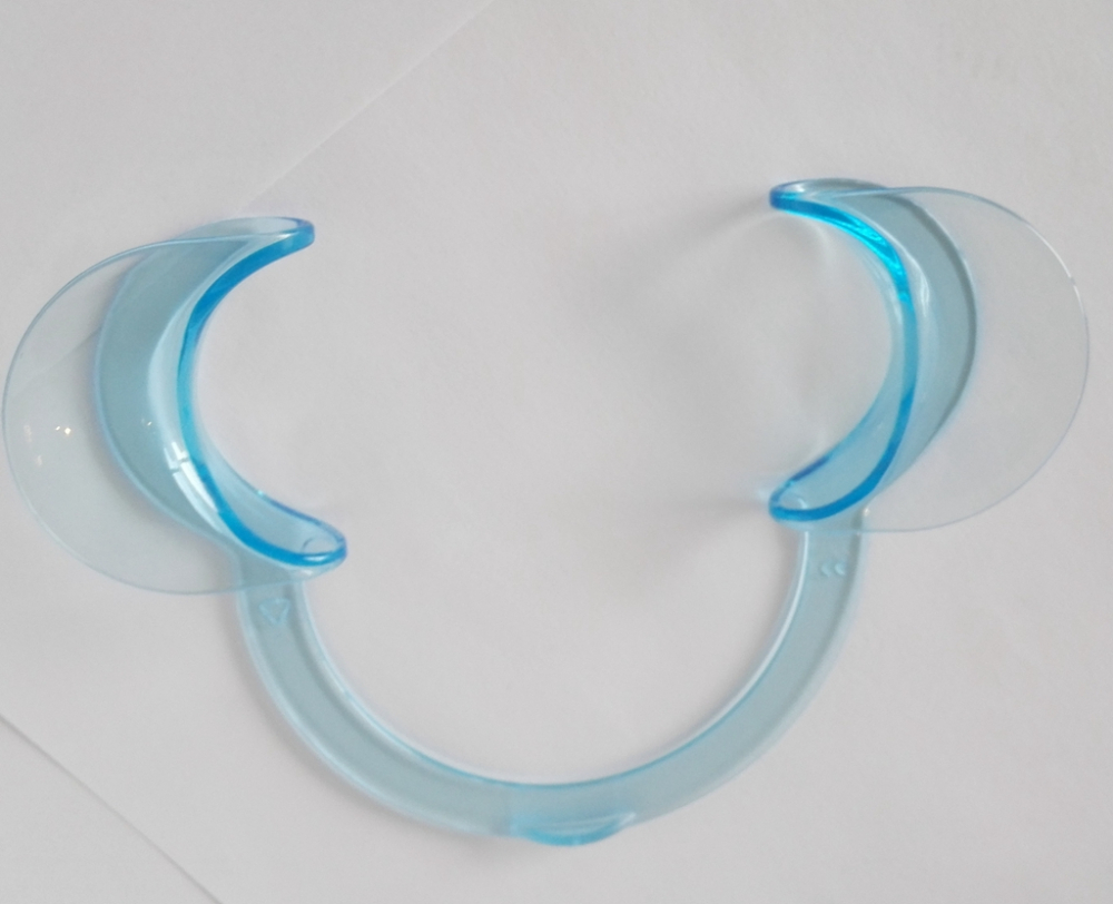 2XC-Form dental cheek retractor,Lippe Retractor,Mundöffner,mouth opener,blau L