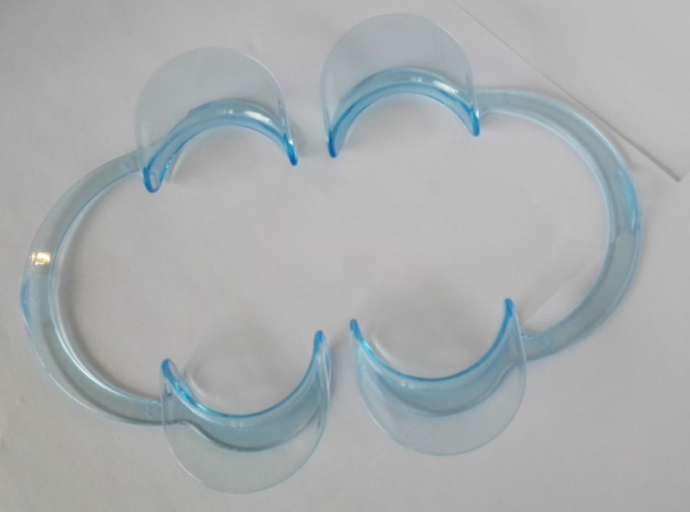 2XC-Form dental cheek retractor,Lippe Retractor,Mundöffner,mouth opener,blau M