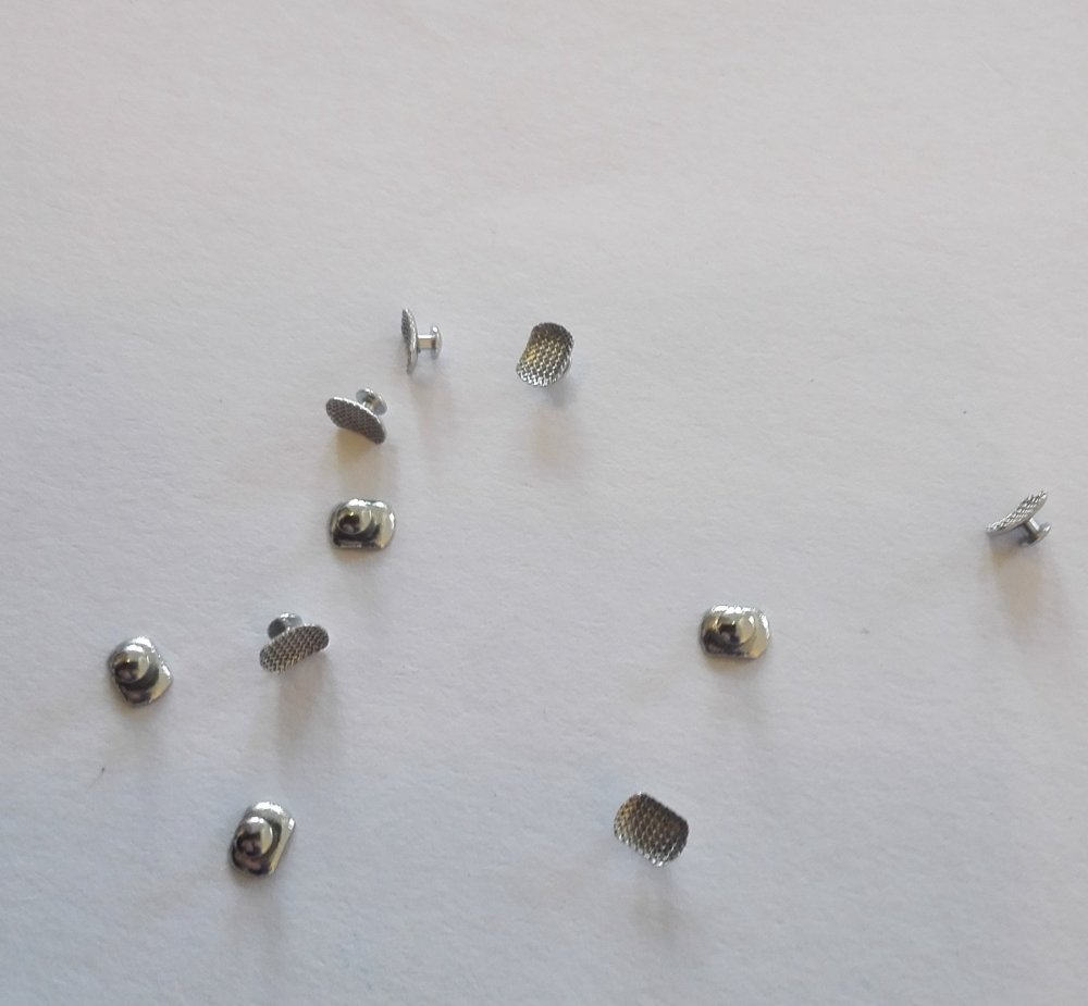 10Stk Dental elliptische verklebbar Lingualknöpfchen,lingual buttons,elliptic base CE/FDA