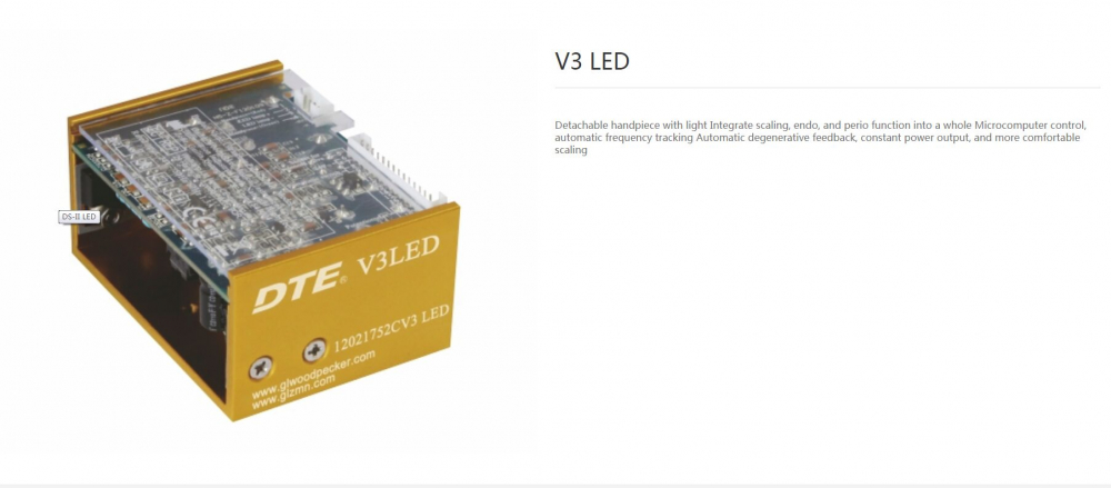 DTE-V3 LED,built-in scaler woodpecker dental Ultraschall-Scaler ,CE/FDA