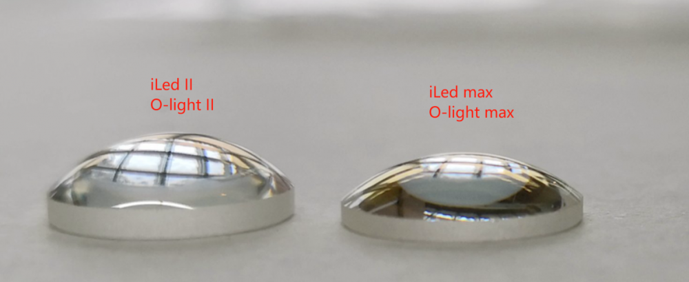 2stk WOODPECKER Lampenlinse,cover cap, für iLED & O-light , CE