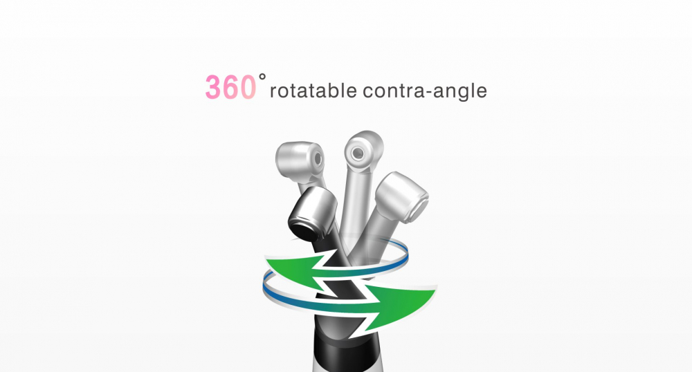 (Aktion)woodpecker MOTOPEX, Hochleistungs-Brushless-Motor, 6: 1-Winkelstück, integrierter Apex-Locator!CE/FDA