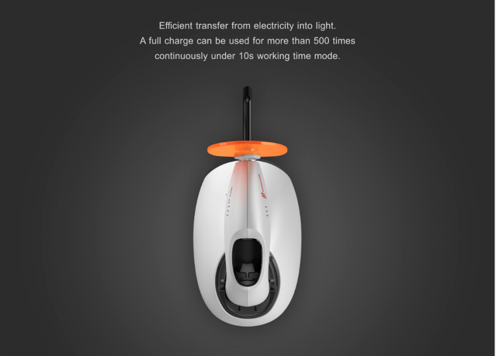 (Promotion!)Woodpecker LED F plus, aktualisierte Version!3s Aushärtung,bis 1800mW/cm,385-515nm Breitspektrum,CE/FDA