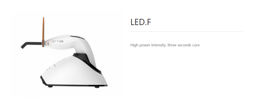 (Promotion!)Woodpecker LED F plus, aktualisierte Version!3s Aushärtung,bis 1800mW/cm,385-515nm Breitspektrum,CE/FDA