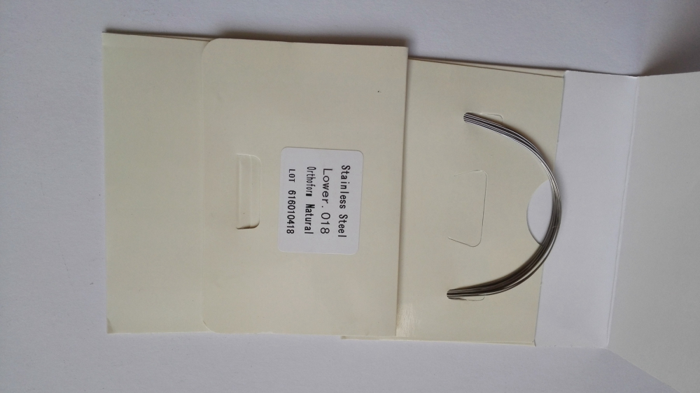 20stk hohe Qualität Edelsthal runde Archwire Bögen,Super Elastic - Naturform, U/L,CE/FDA(Wählen Sie die Größen)