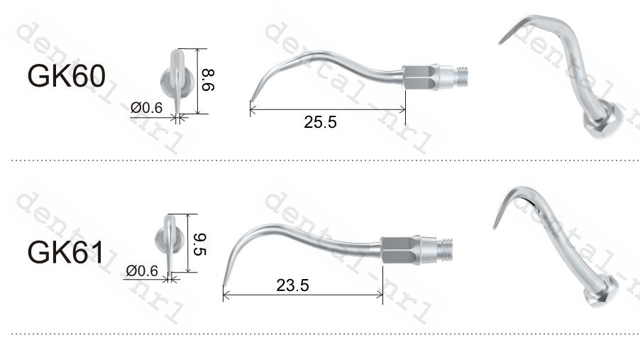 1stk woodpecker ZEG Spitze GK60/ GK61/ GK62, KaVo* Sonicflex 2008 kompatibel ,CE/FDA