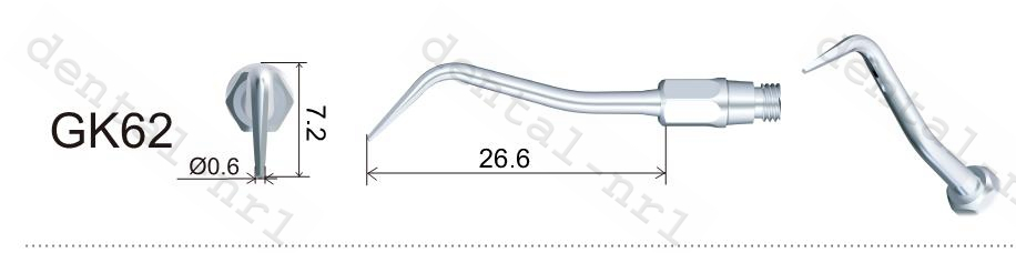 1stk woodpecker ZEG Spitze GK60/ GK61/ GK62, KaVo* Sonicflex 2008 kompatibel ,CE/FDA