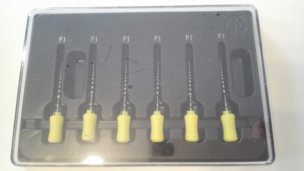 (Sonderverkauf!)Niti dental rotary file Wurzelkanal Feilen, Wurzelkanalbohrer, Länge 25mm, Handgebrauch,SX,S1,S2,F1,F2,F3, CE,6stk