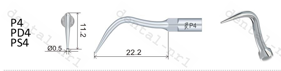 5stk/woodpecker Scaler Spitze Tipp PS1/PS3/PS4/PS3D/PS4D *Sirona kompatibel,Periodontics tip,CE/FDA