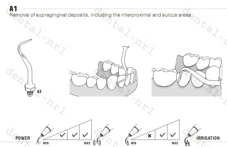 woodpecker Scaler Spitze Tipp A1,original scaling tip fit AMDENT,CE/FDA