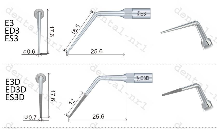 1Stk ENDO ZEG Spitze Tip ES1/ES2/ES3/ES3D/PS4D,SIRONA scalers,endodontic TIP,CE/FDA