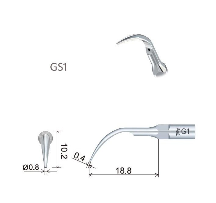 20Stk WOODPECKER Spitze Tip GS1 / GS4,*Sirona compatible CE/FDA