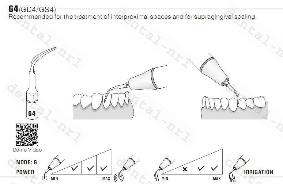 20Stk WOODPECKER Spitze Tip GS1 / GS4,*Sirona compatible CE/FDA