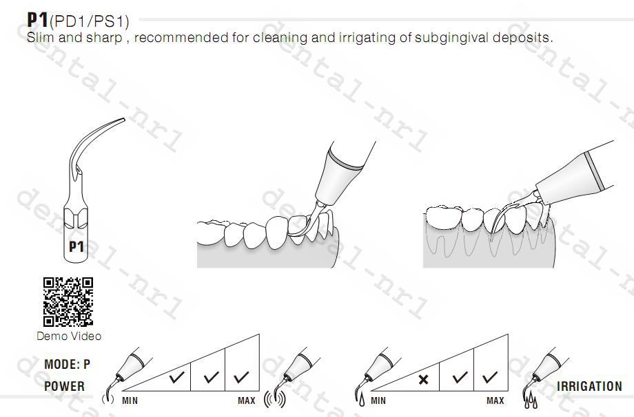 20Stk woodpecker Scaler Spitze Tipp PS1 *Sirona kompatibel,Periodontics tip,CE/FDA