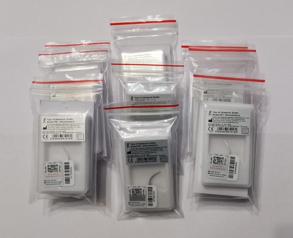 20Stk woodpecker Scaler Spitze Tipp PS1 *Sirona kompatibel,Periodontics tip,CE/FDA