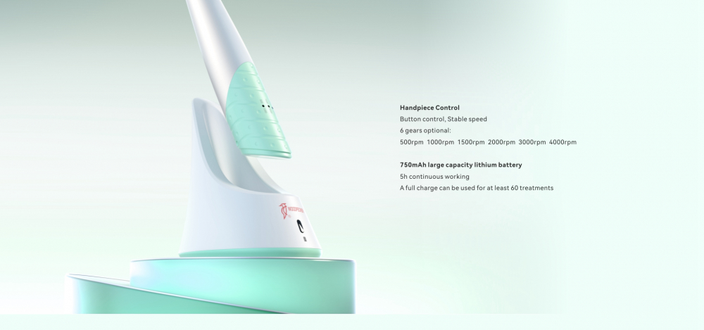 Woodpecker kabelloser Prophy-Motor K-Po,Basismodell, bequeme Bedienung, komfortable Erfahrung, sicher und hygienisch.CE/FDA