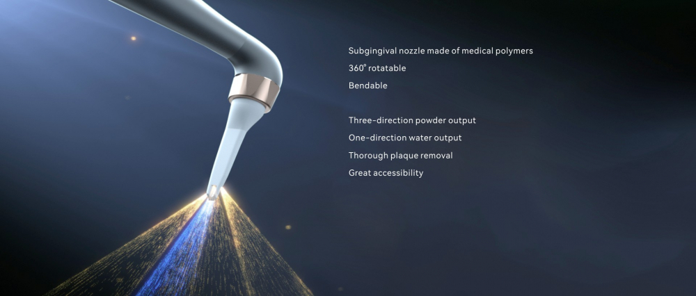 (Promotion!)Woodpecker Air Polisher AP-A, Schlankes Design, effizientere Scaling, CE/FDA