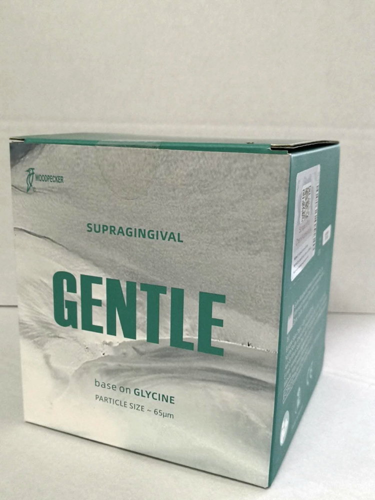 woodpecker Original GENTLE 65um Glycin supragingivales Pulver (200g/Flasche)