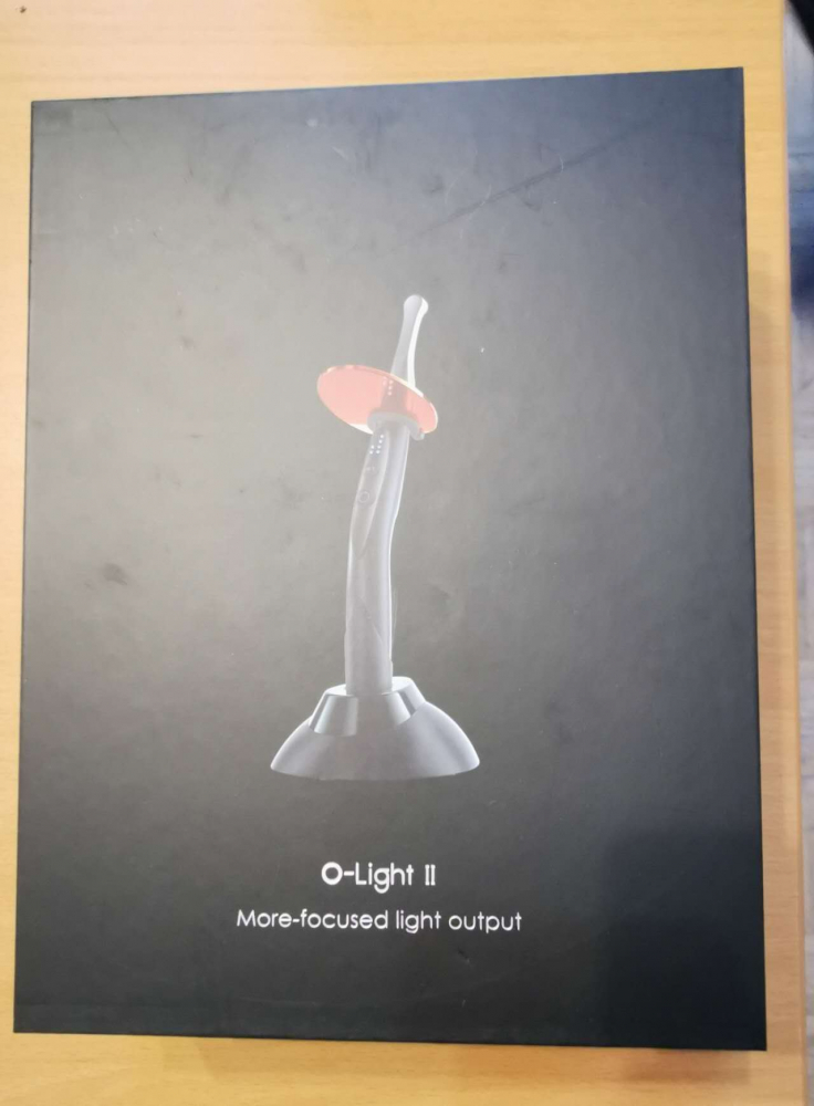 woodpecker Lichthärtung O-LIGHT II,385-515nm,3000mw/cm2,1s curing,3-modes,besonderes schwarz!CE/FDA