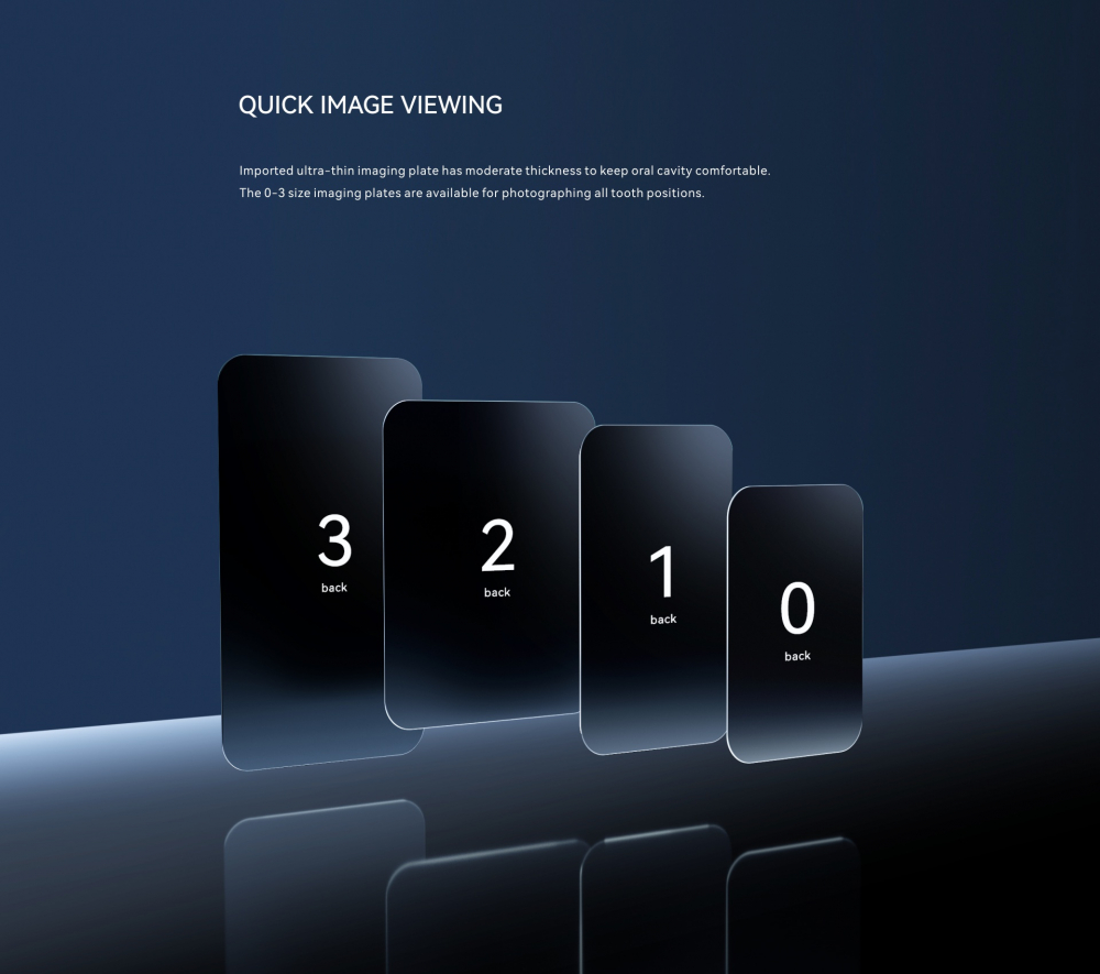 WOODPECKER FREE SCAN,Plaque-Scanner der 2. Generation