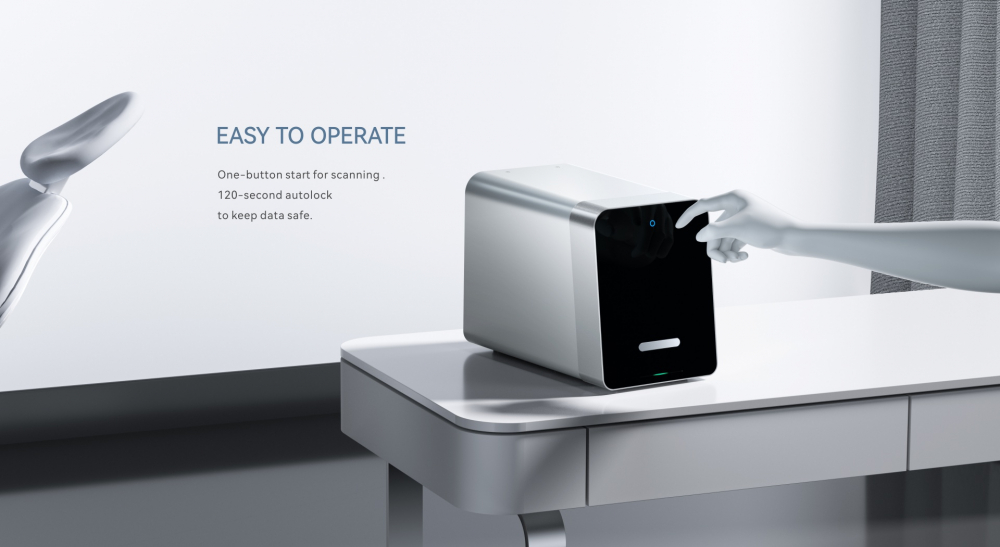 WOODPECKER FREE SCAN,Plaque-Scanner der 2. Generation