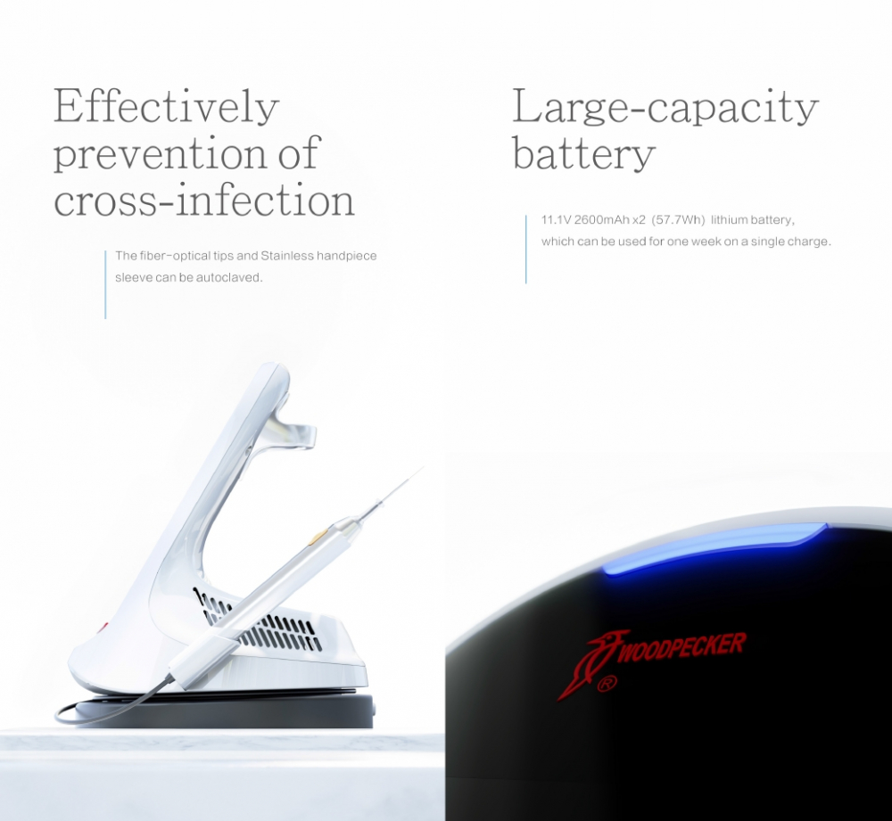 (Sommerangebote)Woodpecker LX16 PLUS, Innovatives blaues Halbleiterlasertherapiegerät mit drei Wellenlängen,CE/FDA