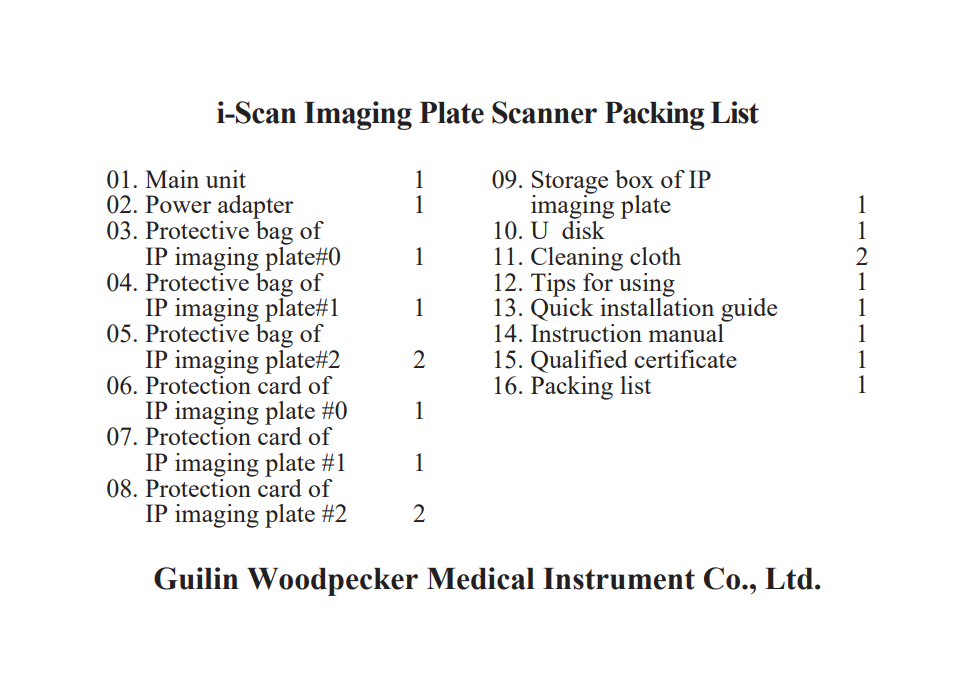 Promotion! Woodpecker i-Scan, Speicherfolienscanner，CE