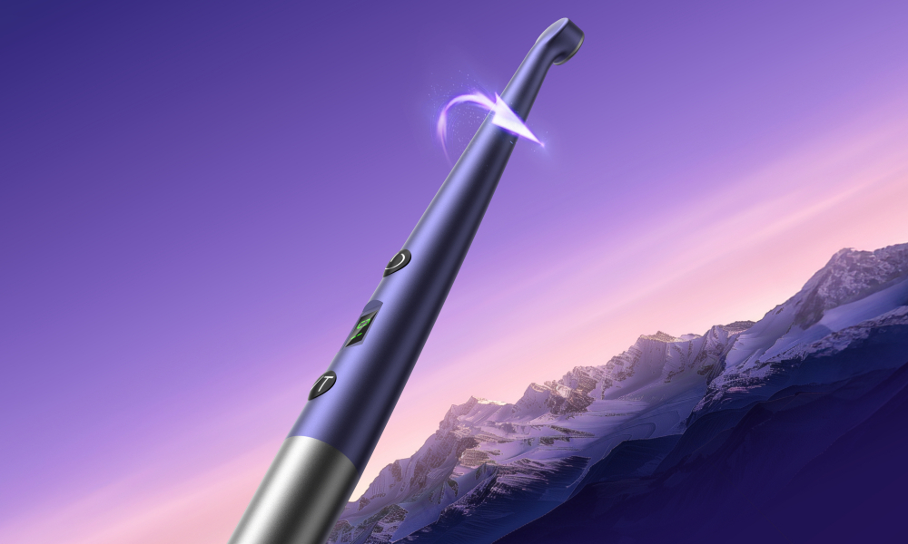 Woodpecker Lichthärtungsgerät U-Light, Gehäuse aus Aluminiumlegierung, breites Lichtspektrum, optimierte, fokussierte Lichtabgabe,CE/FDA