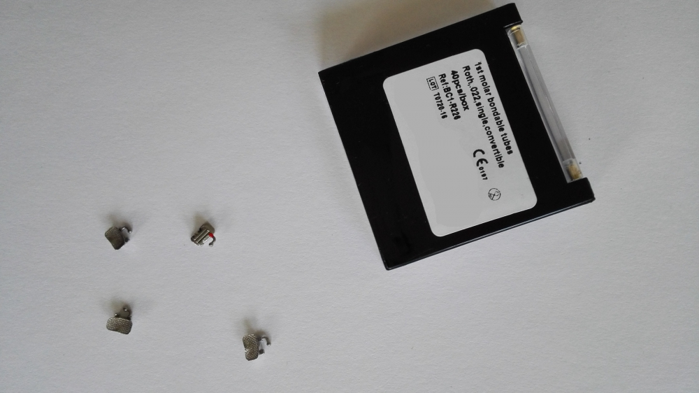 40st Dental molar Bondable Single Tubes,convertible,konvertibel,ROTH022 1st,CE/FDA