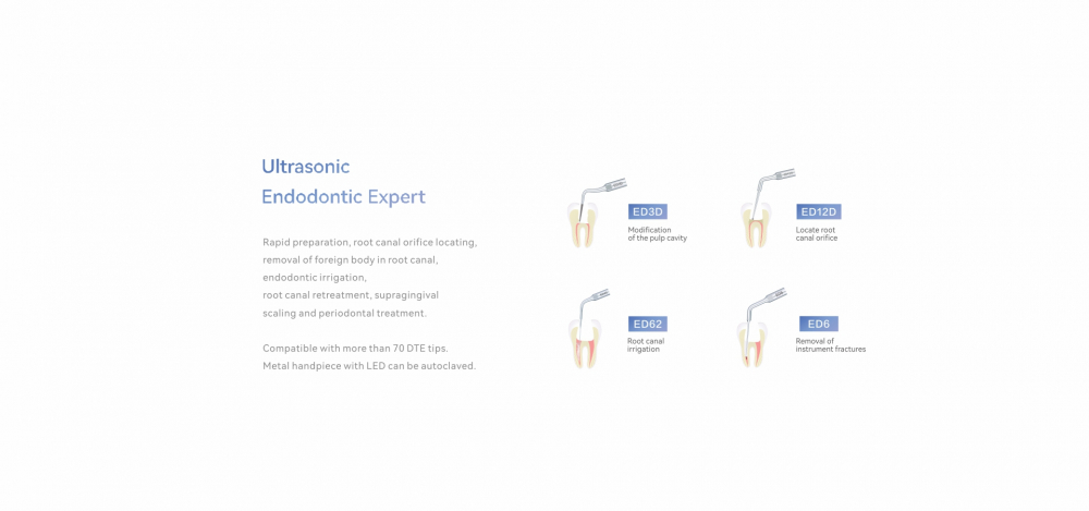 woodpecker D600 LED, updated ultrasonic Scaler,more Functions,Schmerzlose Scaling,CE