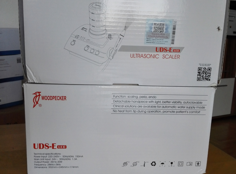 WOODPECKER Ultraschall-Scaler UDS-E LED/ ultrasonic scaler,CE/FDA