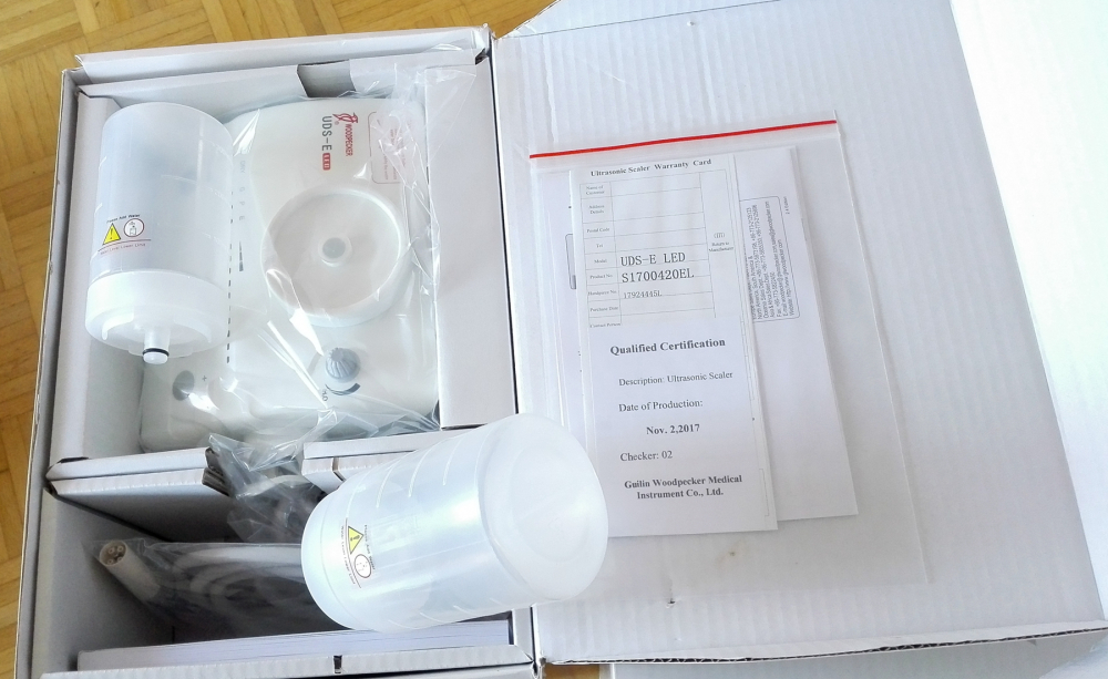 WOODPECKER Ultraschall-Scaler UDS-E LED/ ultrasonic scaler,CE/FDA