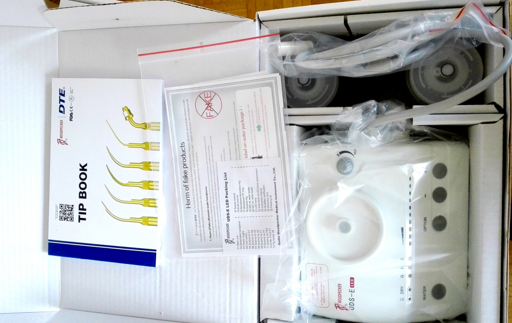 WOODPECKER Ultraschall-Scaler UDS-E LED/ ultrasonic scaler,CE/FDA