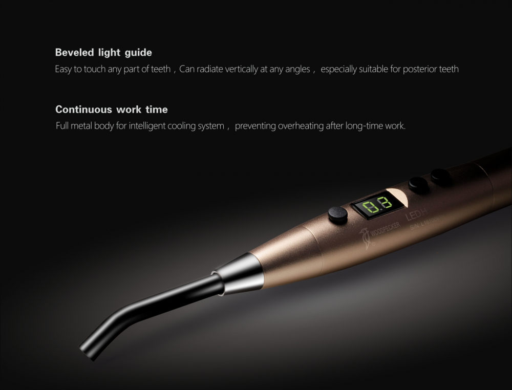 woodpecker LED H orth,Fast Ortho,extra Lichtleiter,high Light 1800mW!CE/FDA