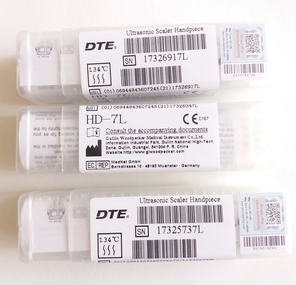 10x HD-7L woodpecker ZEG Handstück mit LED ,DTE kompatible,CE/FDA