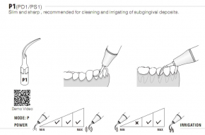 Woodpecker Periodontics Tip PD1,PD2L,PD3,PD4D,,PD12T,PD20T,PD90.. DTE Serie, ,CE/FDA